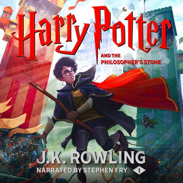 "Harry Potter and the philosopher's stone" av J.K. Rowling