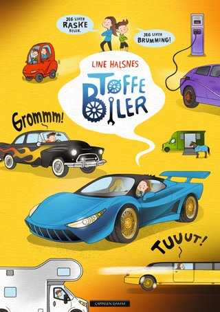 "Tøffe biler" av Line Halsnes