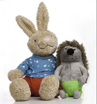 Venner - Kanin og Pinnsvin. Kosedyr