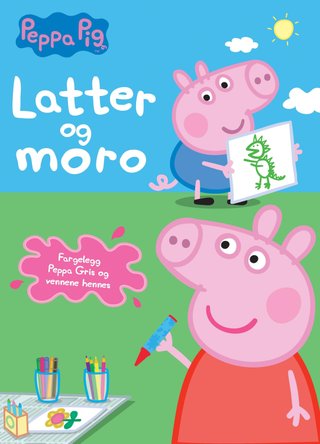 Peppa Pig - latter og moro : fargeleggingsbok