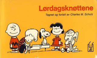 "Lørdagsknøttene" av Charles M Schulz
