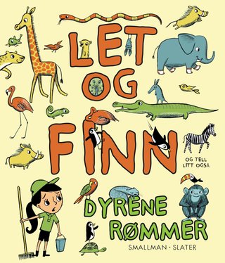 Let og finn og tell litt også - dyrene rømmer