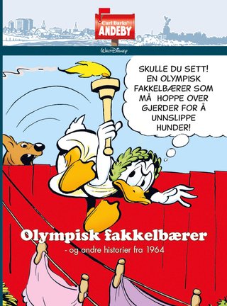 "Olympisk fakkelbærer" av Carl Barks