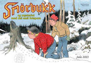 Smørbukk og mysteriet med dei små fotspora - jula 2023