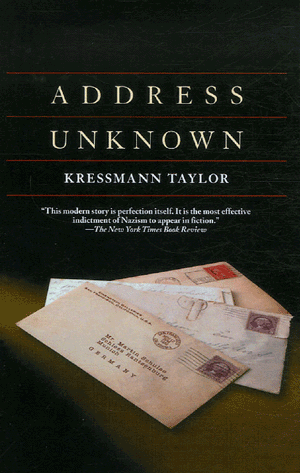 "Address unknown" av Kressmann Taylor