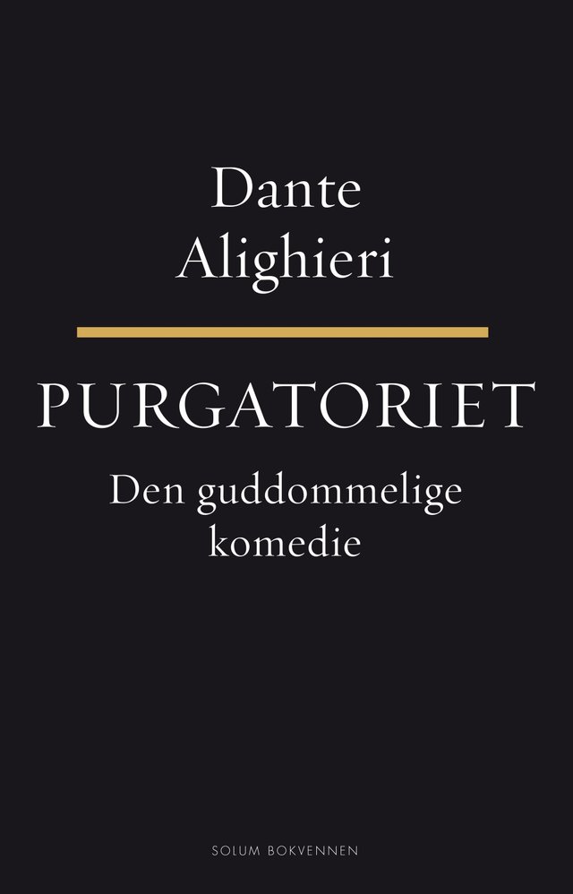 "Den guddommelige komedie - Purgatoriet" av Dante Alighieri