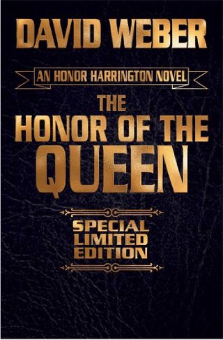 Honor of the Queen Signed Leatherbound Edition (Honor Harrington)