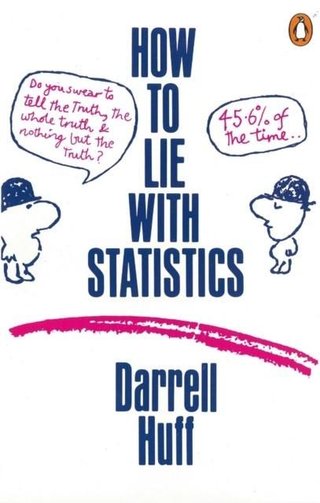 "How to lie with statistics" av Darrell Huff