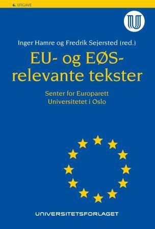 "EU- og EØS-relevante tekster" av Inger Hamre