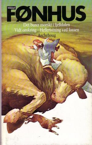 "Det burer morskt i fjelldalen Vidt omkring - Helleristning ved fossen" av Mikkjel Fønhus