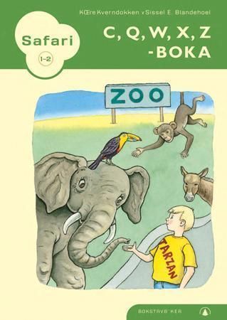 Safari 1-2 - C, Q, W, X, Z-boka : bokstavbøker