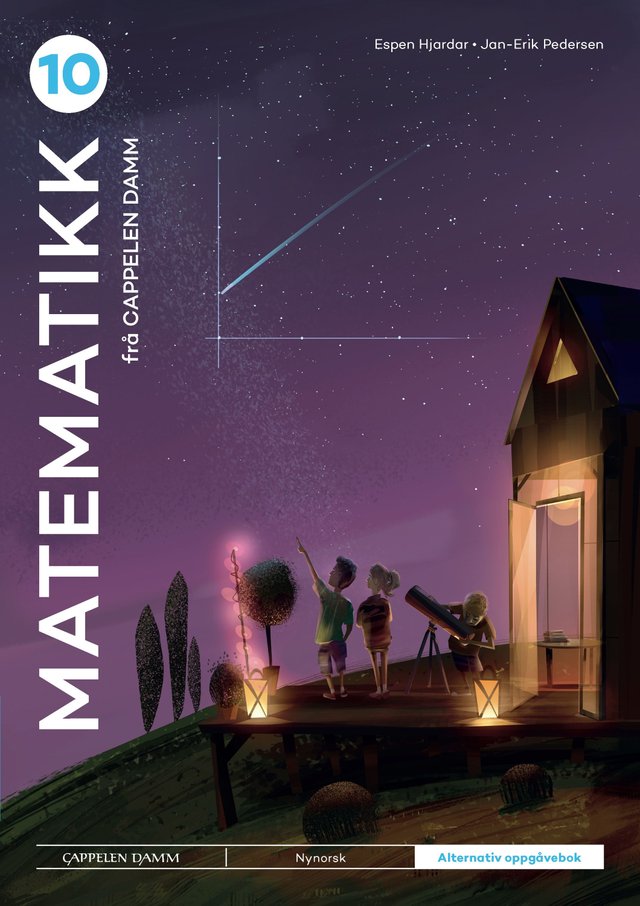 "Matematikk 10 frå Cappelen Damm - Alternativ oppgåvebok" av Espen Hjardar