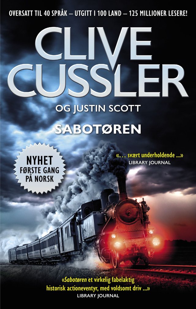 "Sabotøren - et Isaac Bell-eventyr" av Clive Cussler