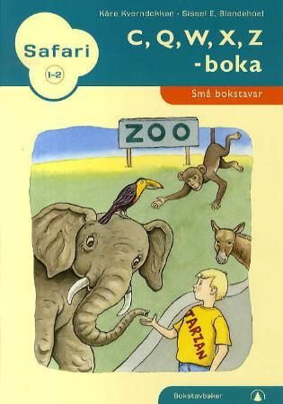 Safari 1-2 - A-Å bokstavbøker : små bokstavar