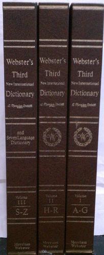 "Webster's Third New International Dictionary of the English Language Unabridged. Bd. 1-3 and Seven Language Dictionary av  Merriam-Webster Inc" av Philip Babcock Gove