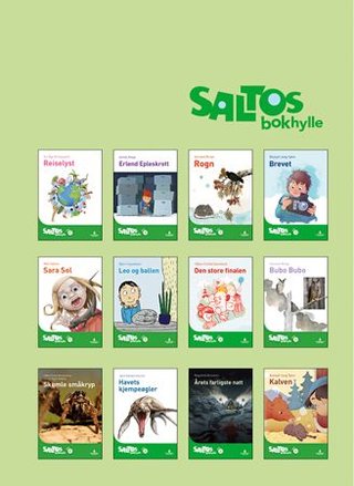 "Saltos bokhylle - nivå 5-6 : norsk for barnesteget" av Sondre Harvik Bjaberg