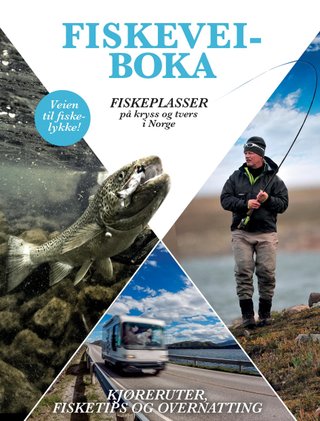 Fiskeveiboka - fiskeplasser på kryss og tvers i Norge : kjøreruter, fisketips og overnatting