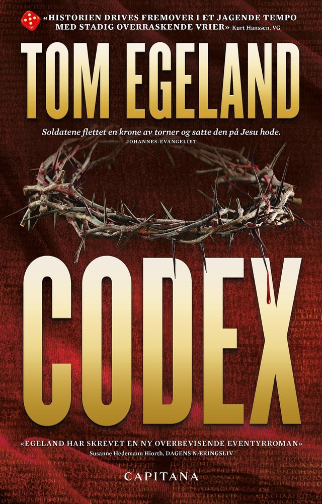 "Codex" av Tom Egeland