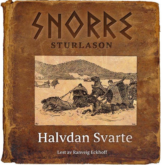 "Halvdan Svarte" av Snorre Sturlason