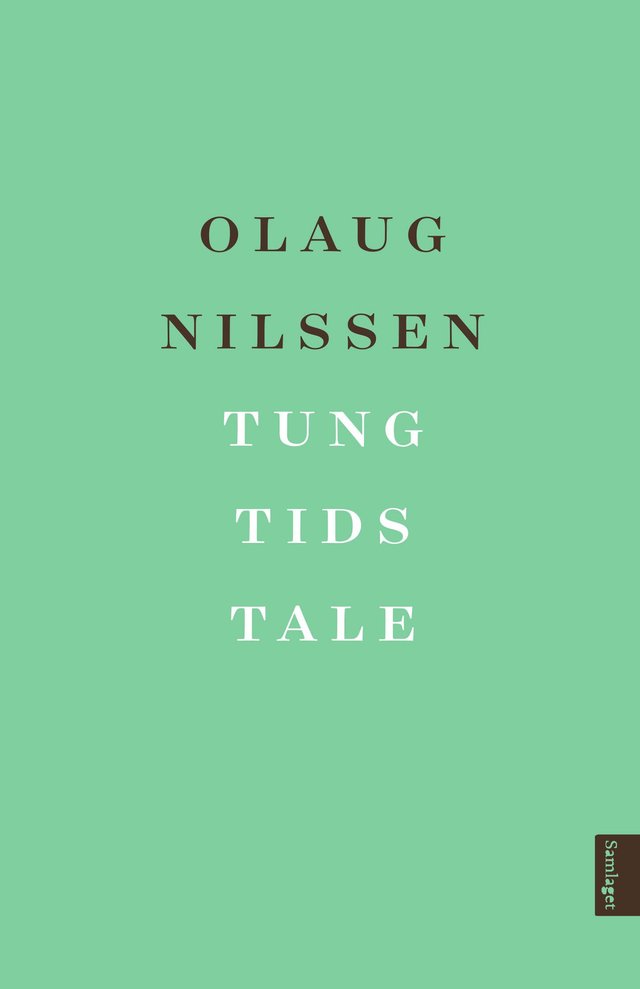 "Tung tids tale - roman" av Olaug Nilssen