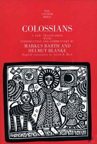 "Colossians (Anchor Bible Commentaries)" av M Barth