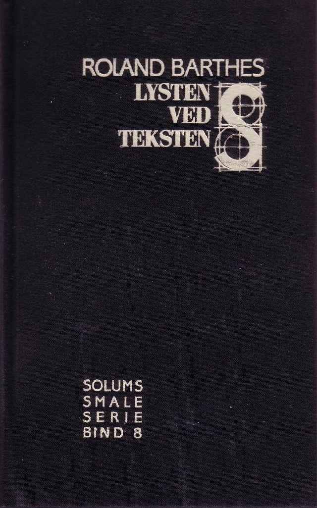 "Lysten ved teksten" av Roland Barthes