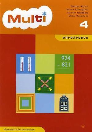 "Multi 4 - oppgåvebok : matematikk for barnesteget" av Bjørnar Alseth