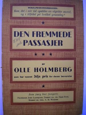 Den fremmede passasjer - studier i Ibsens dramatikk fra Peer Gynt til Fruen fra havet