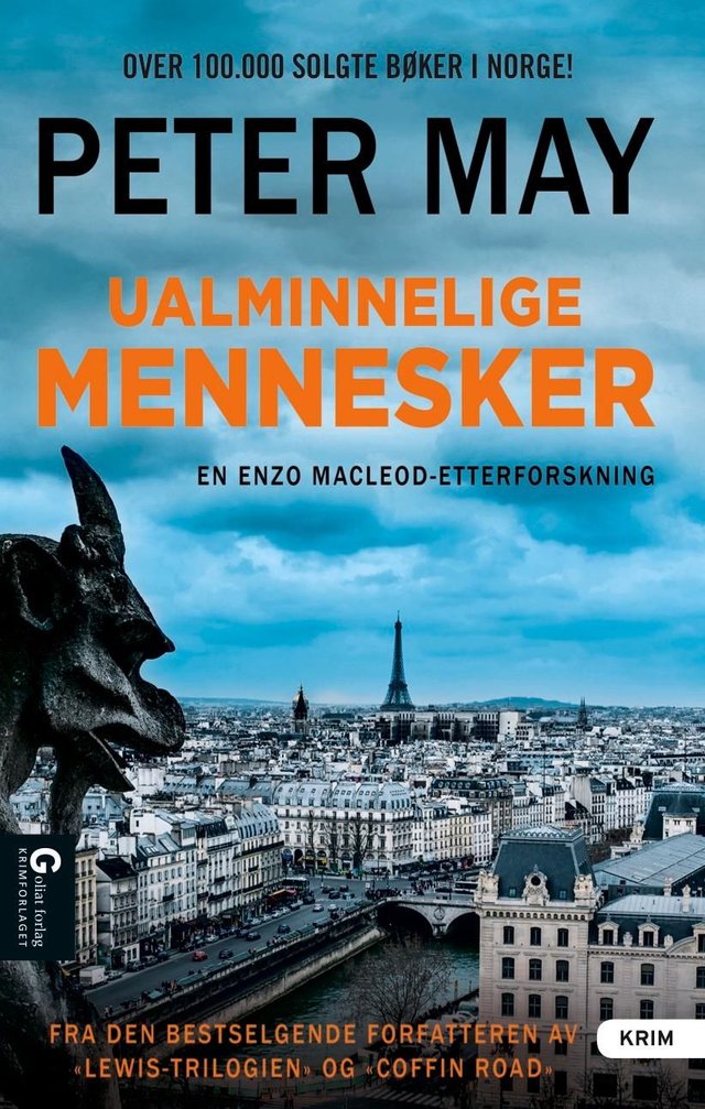 "Ualminnelige mennesker" av Peter May