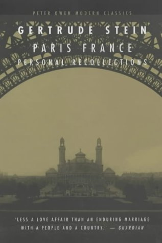 Paris France - Personal Recollections (Peter Owen Modern Classic)
