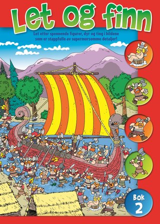 Let og finn! - bok 2 : let etter spennende figurer, dyr og ting i bildene som er stappfulle av supermorsomme detaljer!