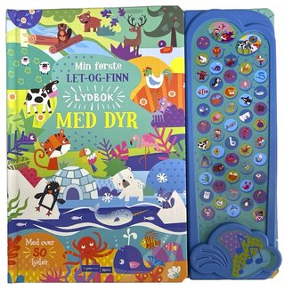 Min første let-og-finn lydbok med dyr - med over 50 lyder