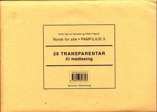 Norsk for alle 3 - Pamfilius : 29 transparenter til medlesning
