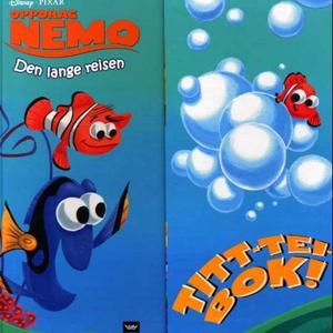 "Oppdrag Nemo - den lange reisen : titt-tei-bok!" av Lisa Ann Marsoli