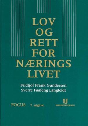 "Lov og rett for næringslivet" av Sverre Faafeng Langfeldt