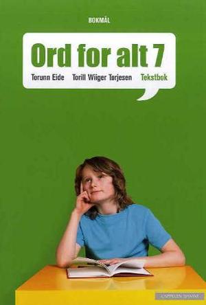 "Ord for alt ny utgave 7 - tekstbok" av Torunn Eide Aass