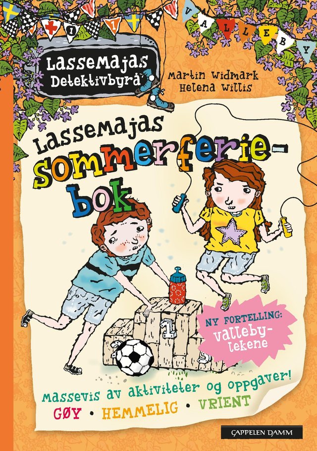 "LasseMajas sommerferiebok - Vallebylekene" av Martin Widmark