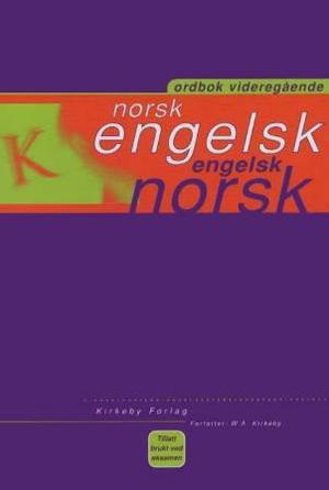 "Norsk-engelsk/engelsk-norsk ordbok" av Willy A. Kirkeby
