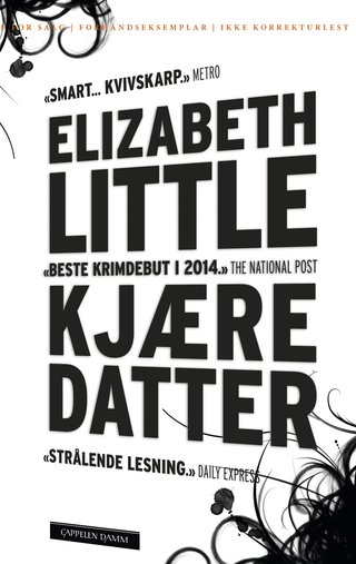 "Kjære datter. Leseeksemplar til bokhandel" av Elizabeth Little