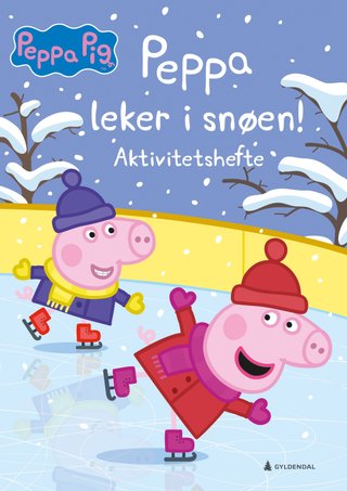 Peppa leker i snøen! - aktivitetshefte
