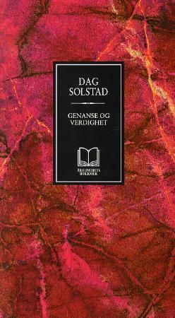 "Genanse og verdighet" av Dag Solstad