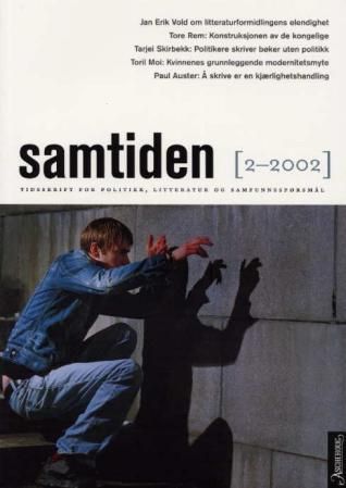 Samtiden. Hefte 2 2002 - tidsskrift for politikk, litteratur og samfunnsspørsmål