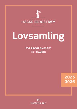 Lovsamling 2025/2026, Brettbok - for programfaget rettslære