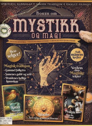 "Boken om mystikk og magi" av Line Therkelsen