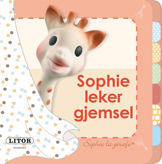"Sophie leker gjemsel" av Dawn Sirett