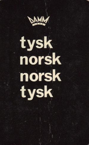 "Tysk-norsk, norsk-tysk"