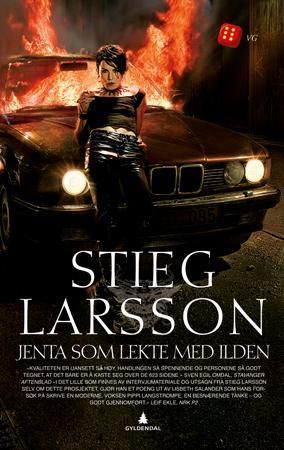 "Jenta som lekte med ilden" av Stieg Larsson
