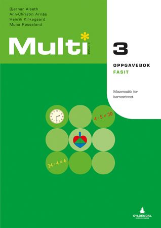 "Multi 3, 2. utgave - Fasit : oppgavebok" av Bjørnar Alseth