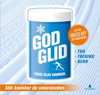 "God glid slik knekker du smørekoden : tur, trening, renn" av Hans Olav Hamran