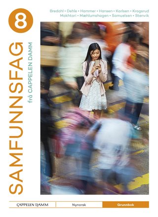 Samfunnsfag 8 frå Cappelen Damm - Grunnbok